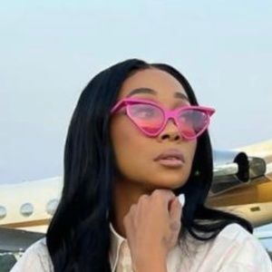 Balenciaga Fuchsia Sunglasses with Pink Lenses- Brand New Never Worn